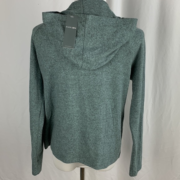 NWT Anthropologie Coin1804 Soft Pullover Gray Hoodie - Picture 3 of 6